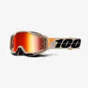 OCHELARI 100% RACECRAFT Goggle Poliet - Mirror Red Lens