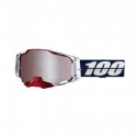 OCHELARI 100% ARMEGA Goggle Limited ed. Bruni HiPER® lens Silver Mirror