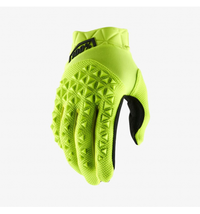 AIRMATIC Fluo Yellow/Black Gloves