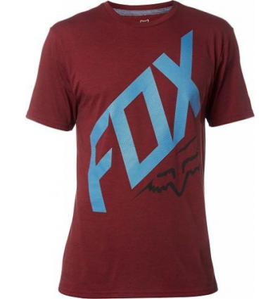 CLOSED CIRCUIT SS TECH TEE HEATHER RED
