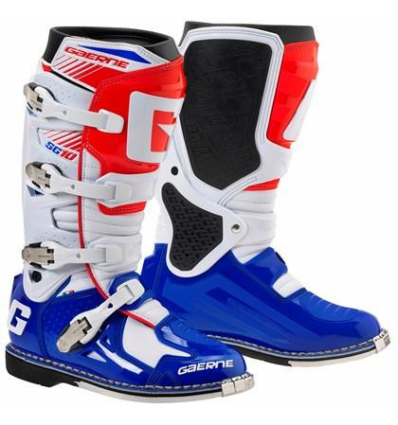 BOOTS GAERNE SG 10 WHITE RED BLUE