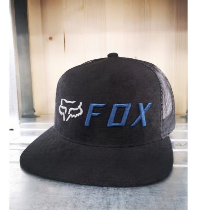 FOX APEX SNAPBACK HAT [BLK/BLU]