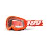OCHELARI 100% STRATA 2 Goggle Orange Clear Lens