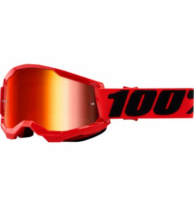 STRATA 2 Goggle Red Mirror Red Lens