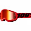 STRATA 2 Goggle Red Mirror Red Lens
