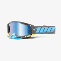 OCHELARI 100% RACECRAFT 2 Goggle Trinidad Mirror Blue Lens