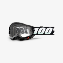 OCHELARI 100% ACCURI 2 Enduro Moto Black Clear Dual Lens