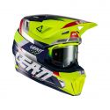Helmet and Goggle Kit Moto 7.5 V22 LIME