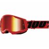 STRATA 2 Goggle Red - Mirror Red Lens