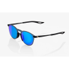 LEGERE ROUND - Soft Tact Black - Blue Multilayer Mirror Lens