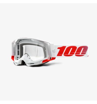 RACECRAFT 2 Goggle Fluo Yellow - Mirror Red Lens