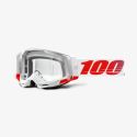 RACECRAFT 2 Goggle Fluo Yellow - Mirror Red Lens