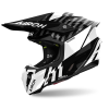 Airoh Twist 3 Thunder Helmet Black White