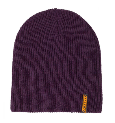 Klim Caciula Core Beanie Deep Purple Strike Orange