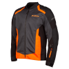 Induction Jacket Black - Strike Orange