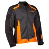 Induction Jacket Black - Strike Orange