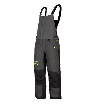 Klimate Bib LG Asphalt - Hi-Vis