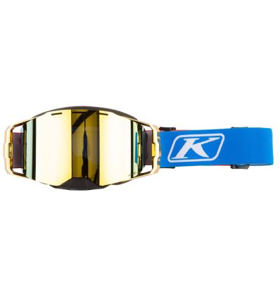 Edge Goggle Focus Anthem Dark Smoke Gold Mirror