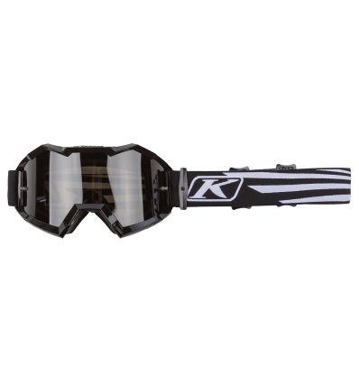 Viper Off-Road Goggle Illusion Black - White Dark Smoke Lens