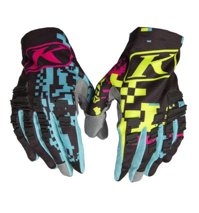 XC Lite Glove Digital Chaos Black - Yellow