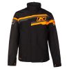 Klimate Jacket Black - Strike Orange