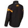 Klimate Jacket Black - Strike Orange