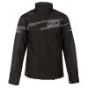 Klimate Jacket Black - Metallic Silver