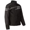 Klimate Jacket Black - Metallic Silver