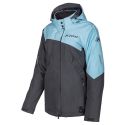 Allure Jacket Asphalt - Crystal Blue