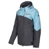 Allure Jacket Asphalt - Crystal Blue