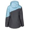 Allure Jacket Asphalt - Crystal Blue