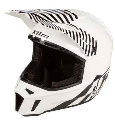 F3 Carbon Off-Road Helmet Illusion Black - White