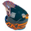 F3 Carbon Off-Road Helmet Illusion Striking Petrol