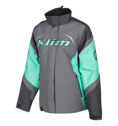 Spark Jacket Asphalt - Wintermint