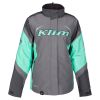 Spark Jacket Asphalt - Wintermint