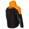 Rift Jacket Black - Strike Orange