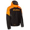 Rift Jacket Black - Strike Orange