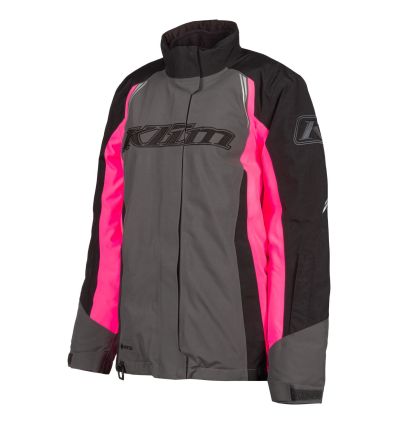 Strata Jacket Asphalt - Knockout Pink