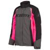 Strata Jacket Asphalt - Knockout Pink