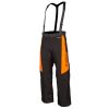 Kaos Pant Black - Strike Orange