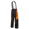 Kaos Pant Black - Strike Orange