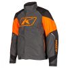 Klim Geaca Snowmobil Insulated Klimate Asphalt-Strike Orange