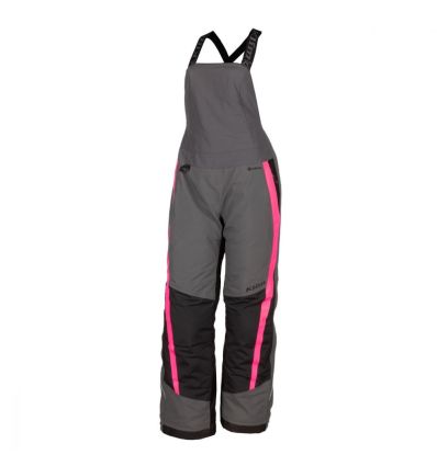 Strata Bib Asphalt - Knockout Pink