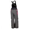 Strata Bib Asphalt - Knockout Pink