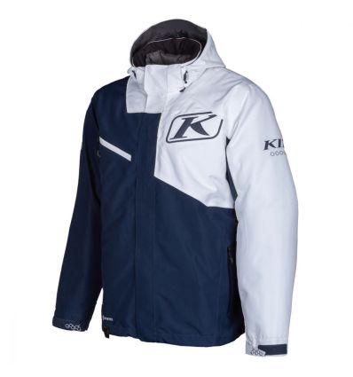 Kompound Jacket Dress Blues - White