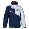 Kompound Jacket Dress Blues - White