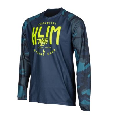 Petrol Jersey Vivid Blue Camo