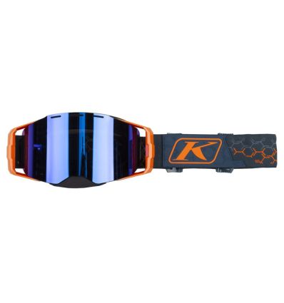 Edge Off-Road Goggle Hex Striking Petrol Smoke Blue Mirror