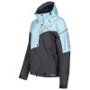 Alpine Jacket Asphalt - Crystal Blue