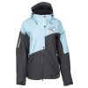 Alpine Jacket Asphalt - Crystal Blue